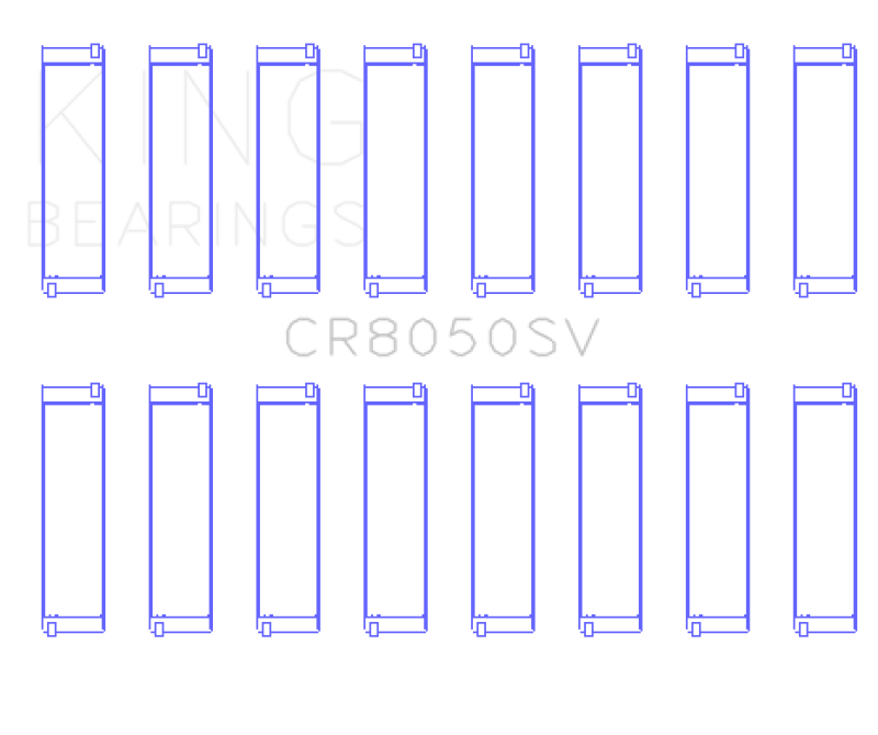 King Engine Bearings 11+ BMW S63/S63N/N63/N63N Rod Bearing Set