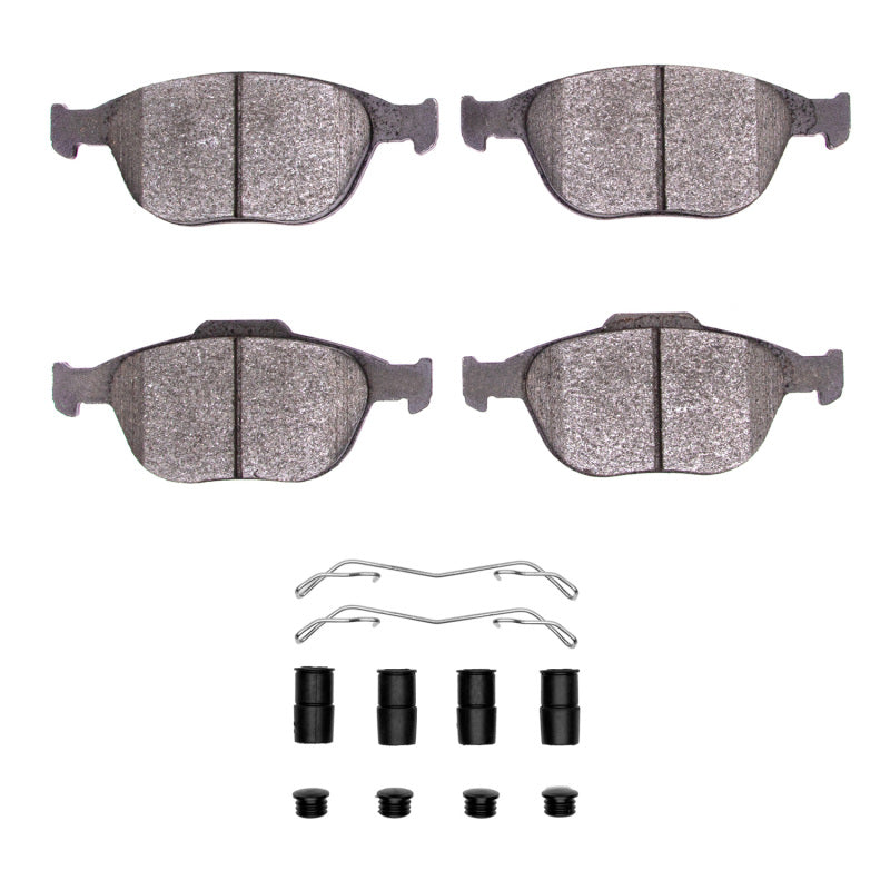 R1 02-13 Ford Focus Front Ceramic Brake Pads & Hardware Kit