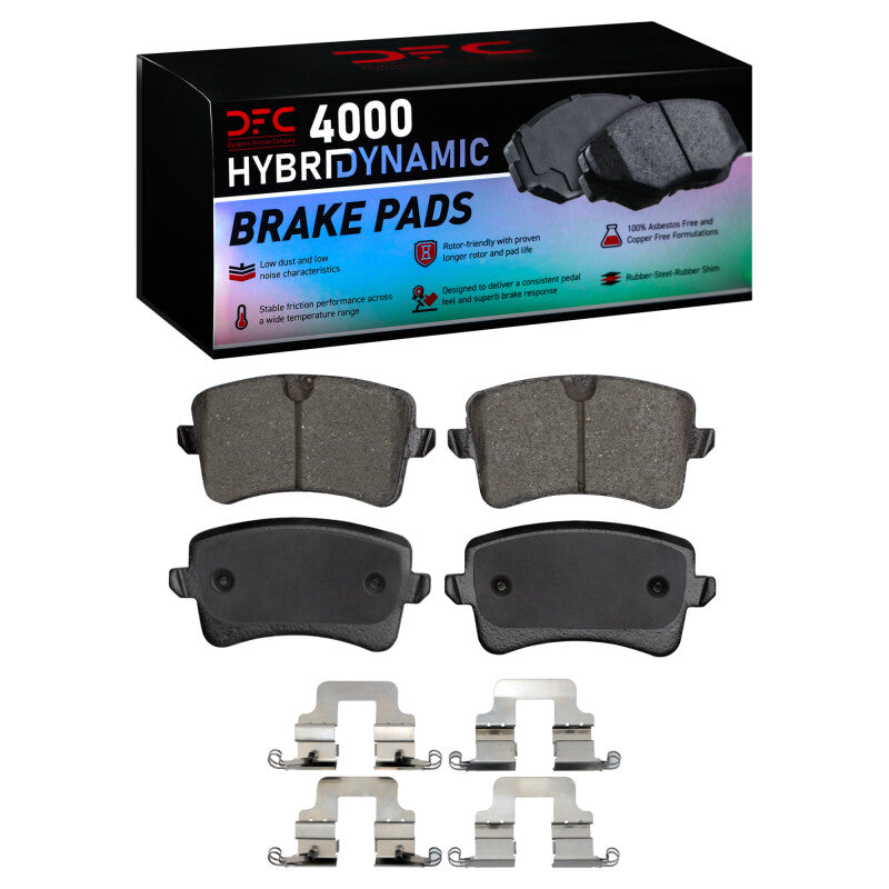 DFC 09-16 Audi A4 / 10-14 Audi A5 Rear 4000 HybriDynamic Brake Pads and Hardware Kit