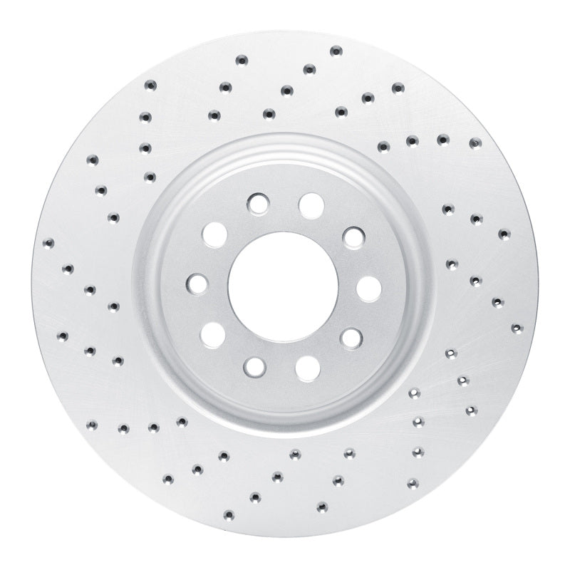 DFC 14-26 Alfa Romeo Tonale Front Left Drilled Geoperformance Rotor