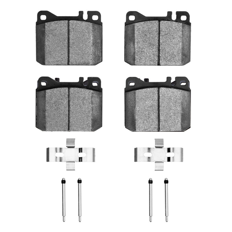 R1 1979-1985 Mercedes-Benz 280SE Front R1 Semi Met Pads & Hardware Kit