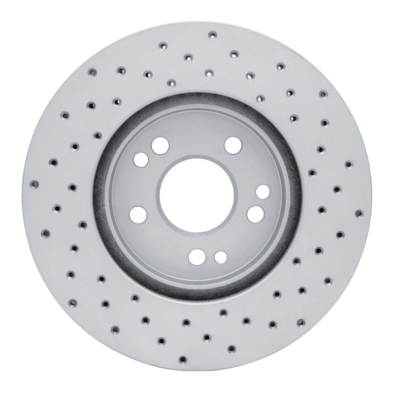 DFC 90-98 Mercedes-Benz 500Sl Front Left Drilled Geoperformance Rotor