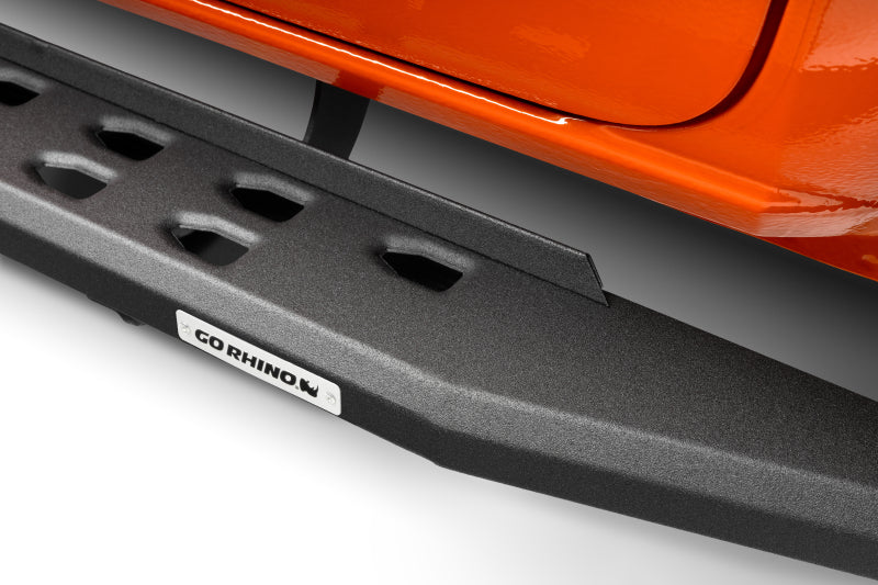 Go Rhino RB20 Slim Running Boards - Universal 73in. - Tex. Blk