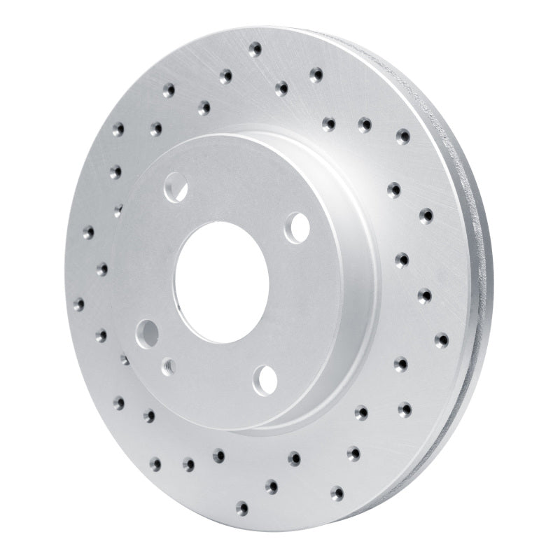 DFC 90-01 Ford Escort Front Left Drilled Geoperformance Rotor