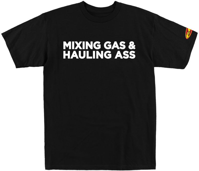 FMF Racing Gass Tee Black Medium