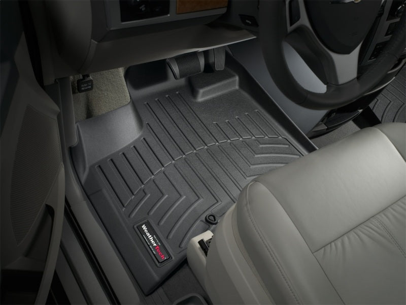 WeatherTech 11+ Chrysler Town & Country Front FloorLiner - Black