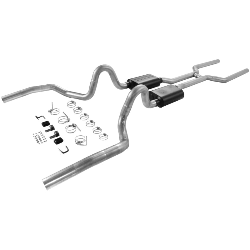 Flowmaster 68-72 GM A-BODY 3in. American Thunder SS Crossmember-Back Exhaust System