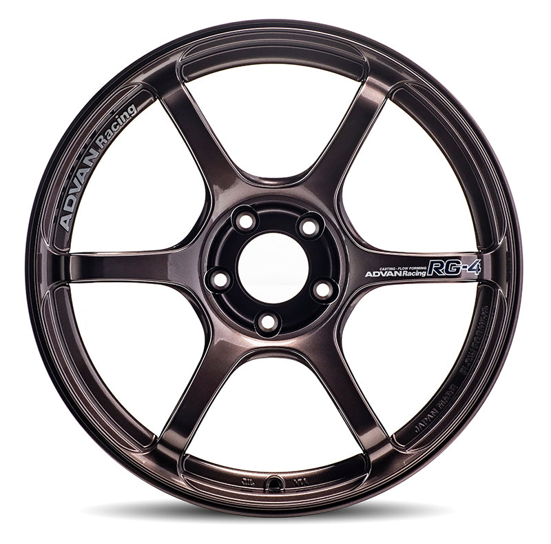 Advan RG-4 18x8 +44 5x114.3 Racing Copper Bronze Wheel