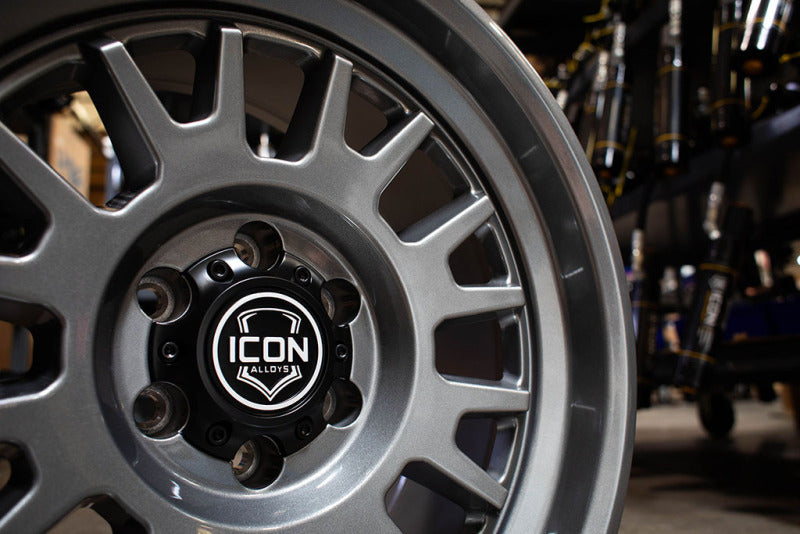 ICON Alloys Anza Gun Metal - 17x8.5 / 6x135 / 6mm / 5in BS