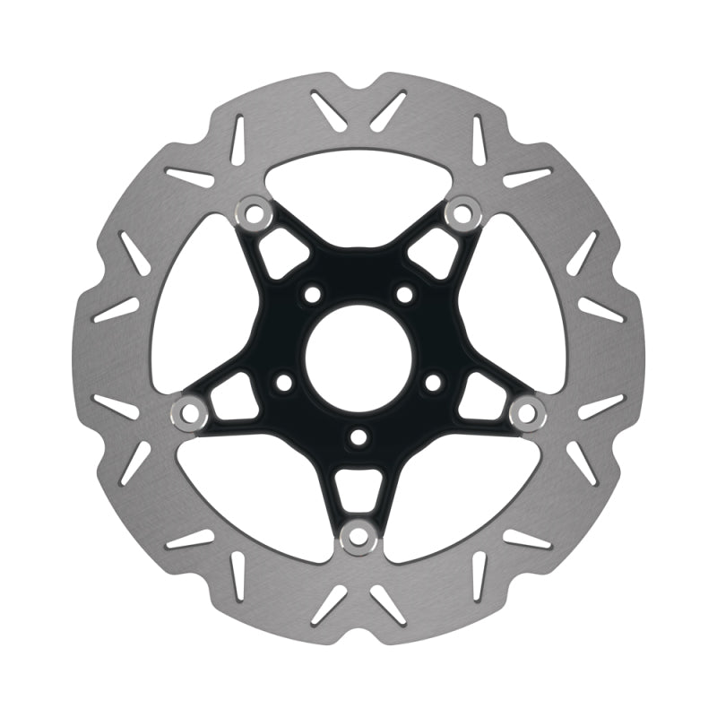 EBC 08-16 Harley-Davidson Touring FLHR Road King 96 Front Left/Right Vee Floating Black Rotor