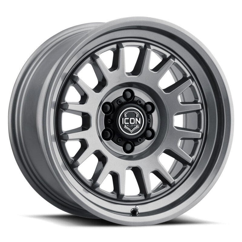 ICON Alloys Anza Gun Metal - 17x8.5 / 6x135 / 6mm / 5in BS