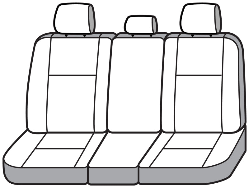 Covercraft 21-24 Ford F150 Endura PrecisionFit Custom Front Row Seat Covers - Tan/Black