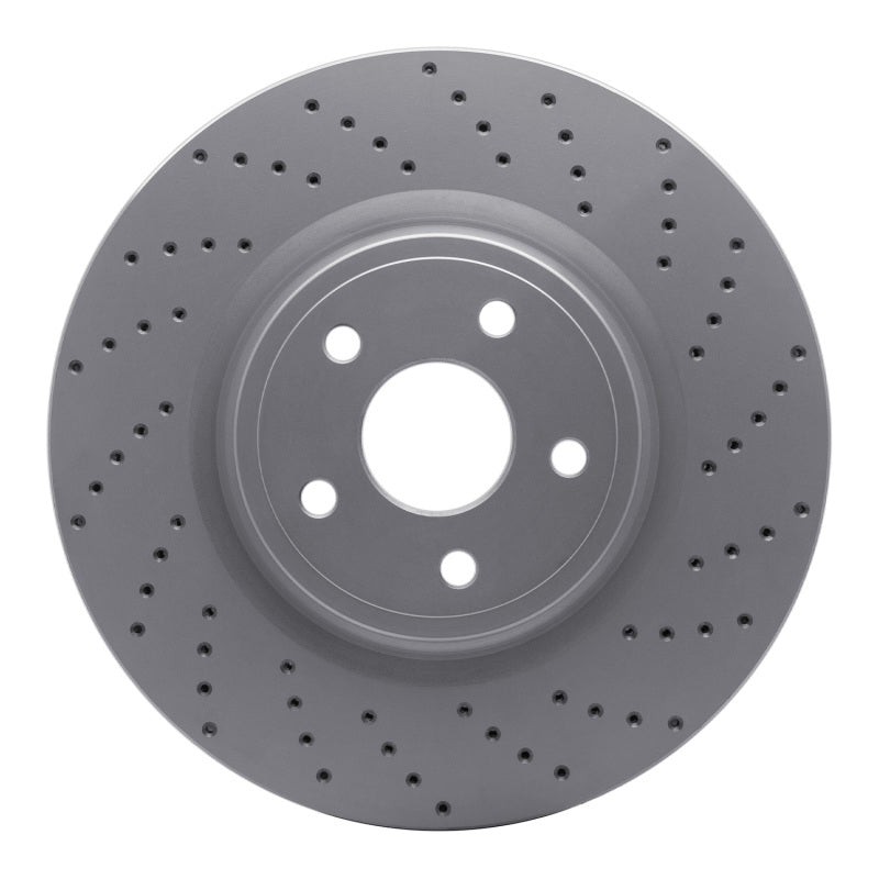 DFC 12-25 Dodge Durango Front Right Drilled Geoperformance Rotor
