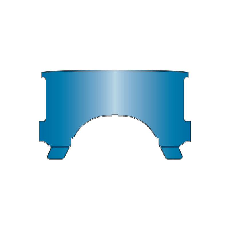 National Cycle 60-84 Harley-Davidson FLH Lower Window-Blue