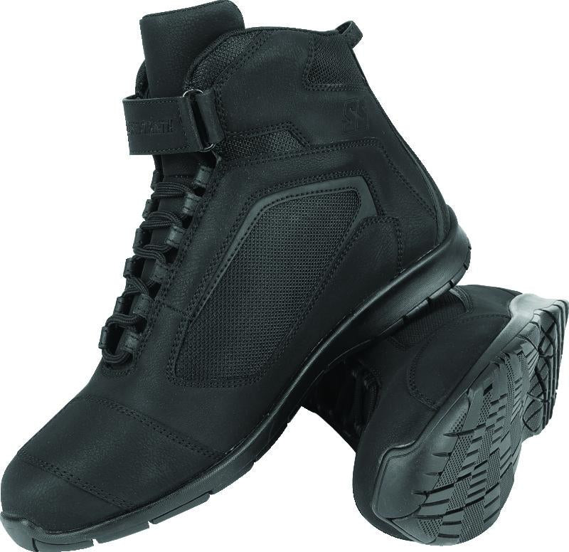 Speed and Strength Moment of Truth Leather Shoe Black Size - 8