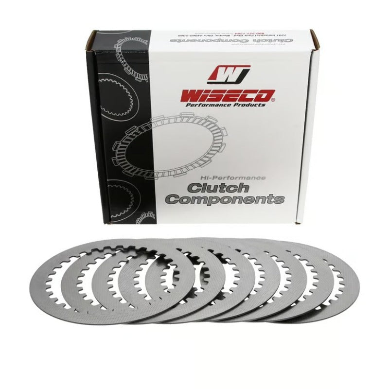 Wiseco Clutch Plate Kit - 7 Steel Clutch Basket