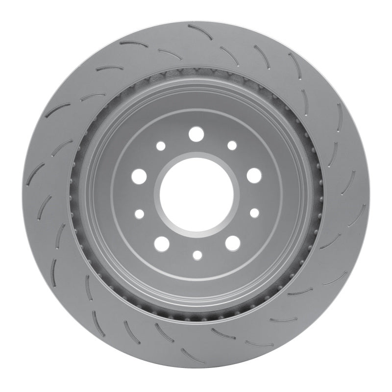 R1 16-19 Cadillac ATS Right Rear Slotted GeoSPEC Coated Rotor