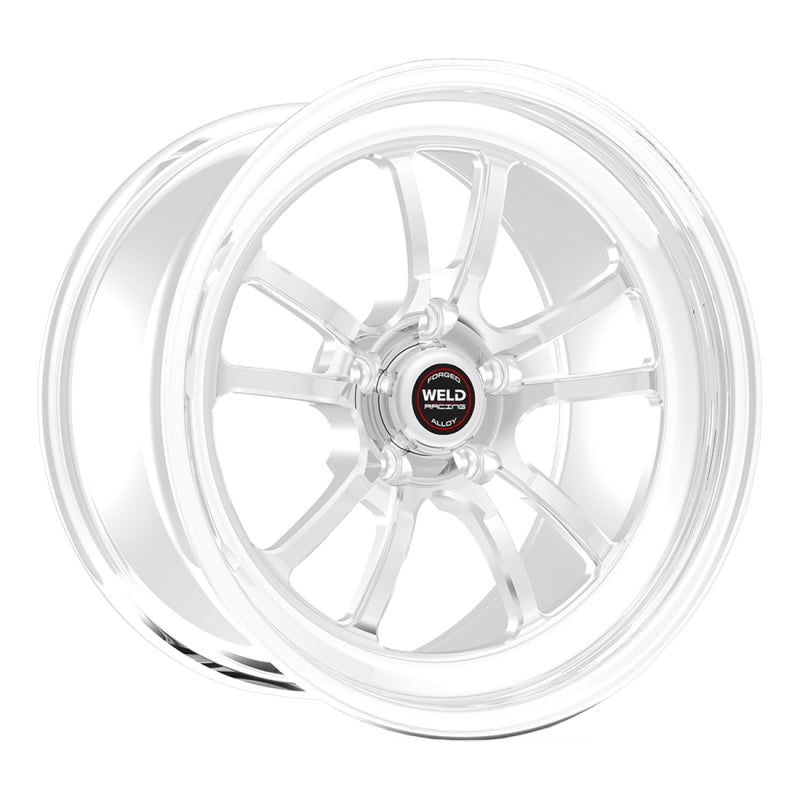Weld S70 18x5 / 5x120mm BP / 2.1in. BS Polished Wheel (High Pad) - Non-Beadlock