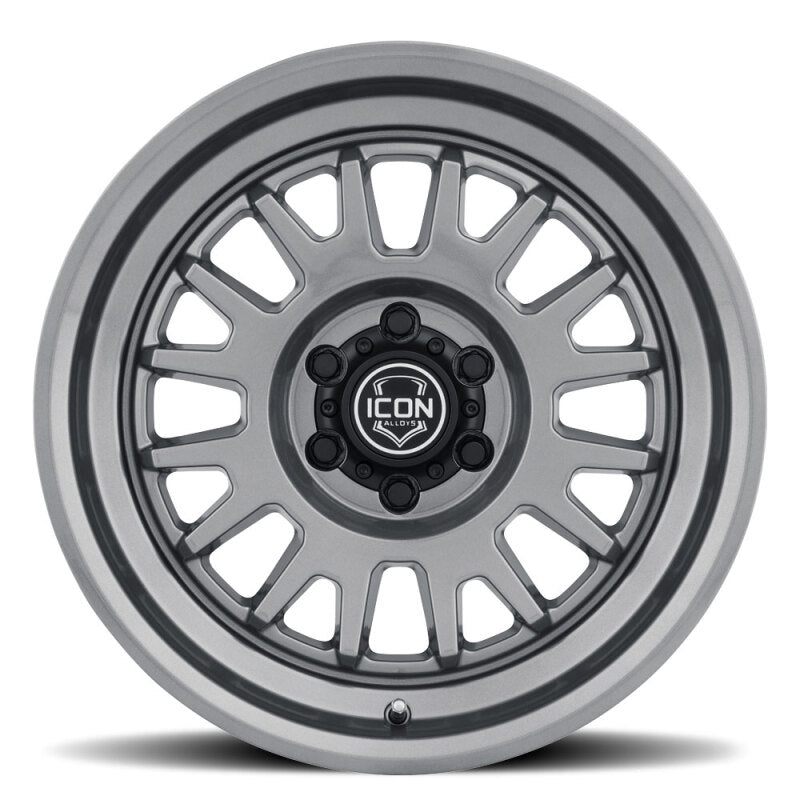 ICON Alloys Anza Gun Metal - 17x8.5 / 6x135 / 6mm / 5in BS