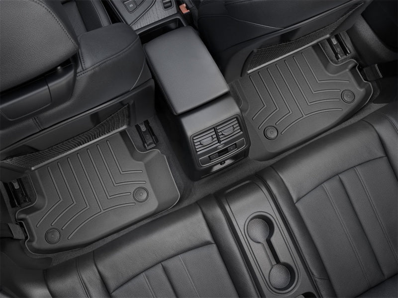 WeatherTech 2018+ Audi A5/S5 Rear FloorLiner - Black (Cabriolet)