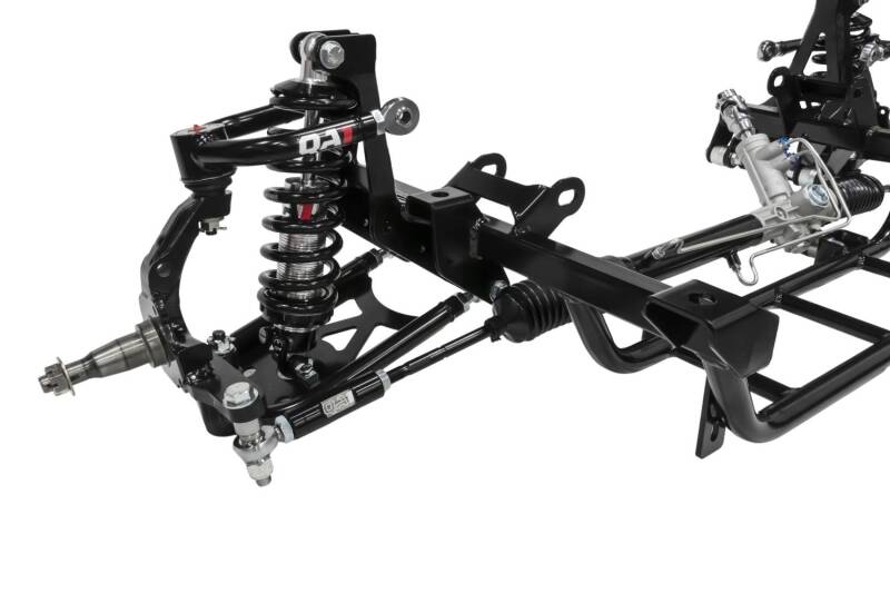 QA1 67-76 MOPAR A-Body Single Adjustable Front Coilover System - 2-4in. Drop
