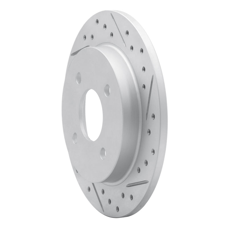R1 16-25 Mazda MX-5 Miata Rear Right Drilled & Slotted Geo-Carbon Rotor