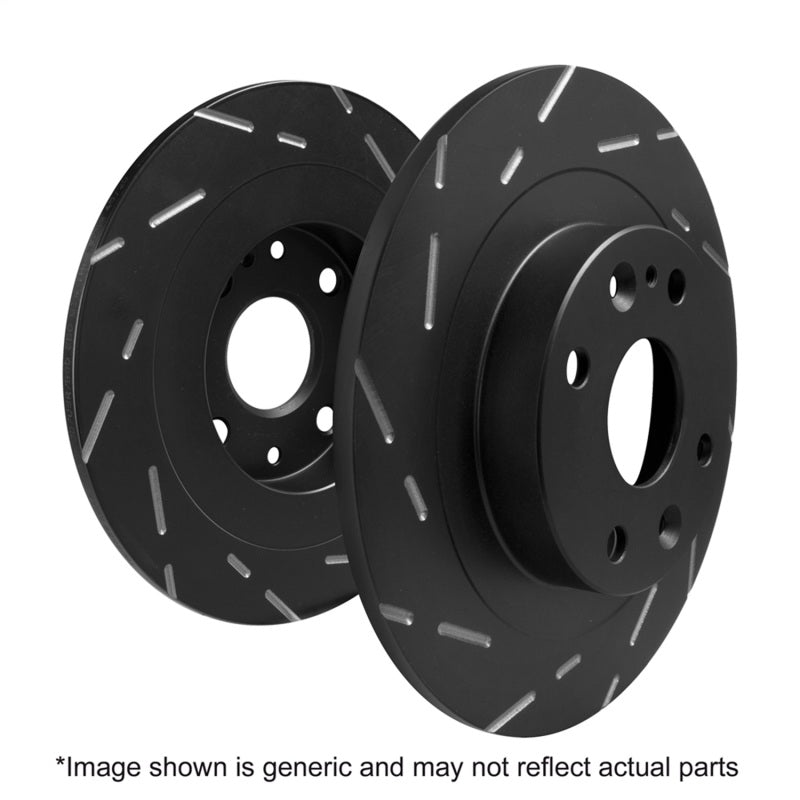 EBC 2020+ Ford Explorer 3.0L Hybrid Rear USR Slotted Rotors