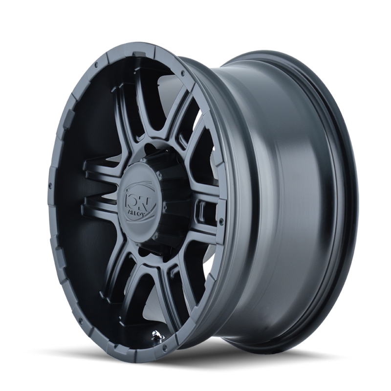 ION Type 179 17x8 / 6x135 BP / 10mm Offset / 87mm Hub Matte Black Wheel