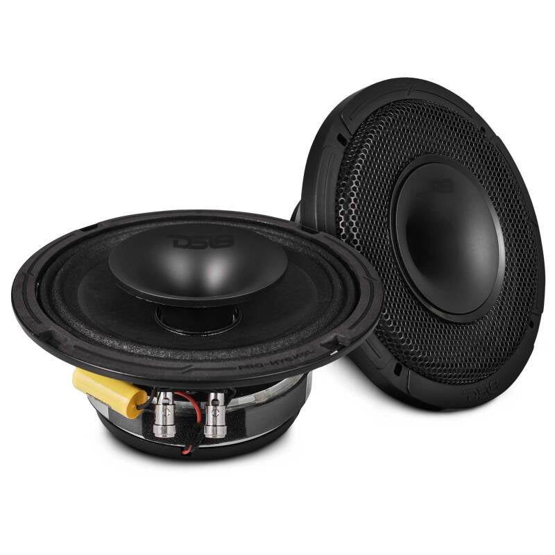 DS18 6.5in 150 Watts RMS 8 ohm Mid-Range Loudspeaker Shallow Grill Included