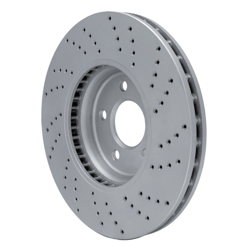 DFC 08-12 Audi A4 Quattro Front Left Drilled Geoperformance Rotor