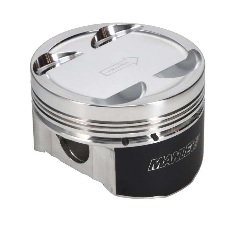 Manley Mitsubishi 2.0L 4G63 Piston Set - 85.50mm Bore 1.375in CH, -8.00 CC