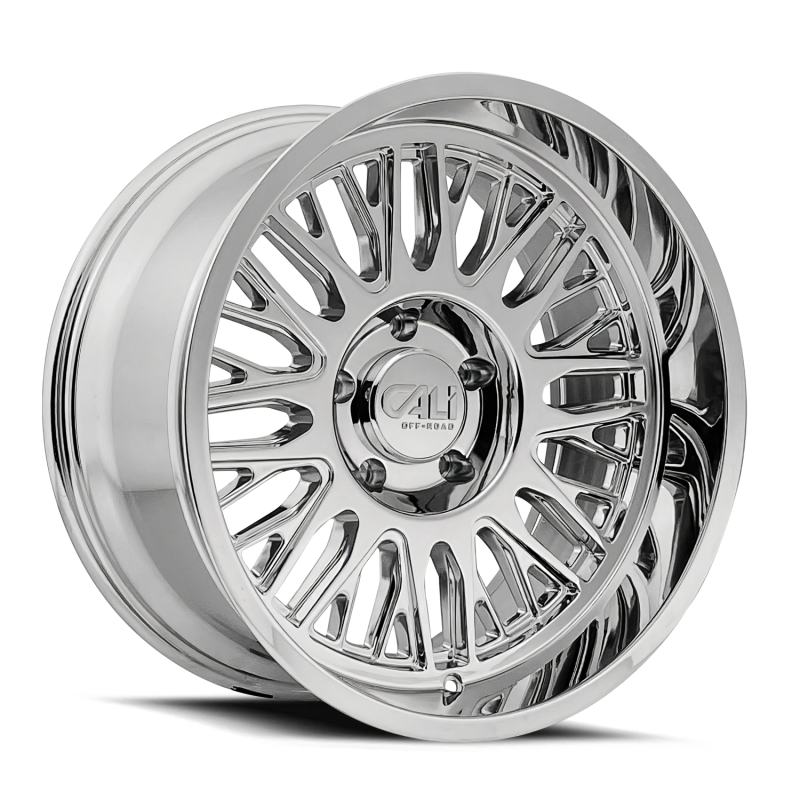 Cali Off-Road 9116 Vertex 22x12 / 6x139.7 BP / -44mm Offset / 106mm Hub Chrome Wheel