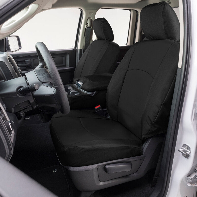 Covercraft 21-24 Ford Expedition Endura PrecisionFit Custom Second Row Seat Covers - Black/Black
