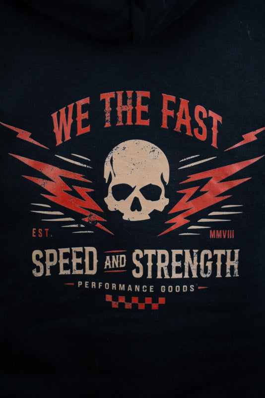 Speed and Strength We the Fast Hoody Black - 2XL