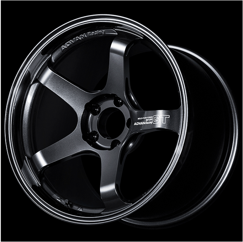 Advan GT Beyond 20x10.5 +24 5x114.3 Racing Titanium Black Wheel