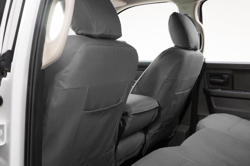 Covercraft 17-22 Ford F250 Carhartt PrecisionFit Custom Front Row Seat Covers - Gravel