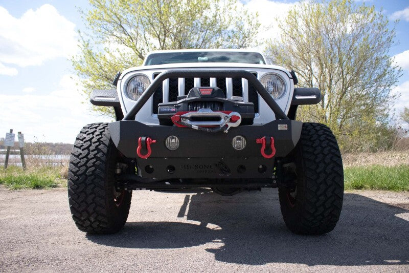Fishbone Offroad 2018+ Jeep Wrangler JL/JLU/2020+ Gladiator JT Steel Front Fender Flares - Black