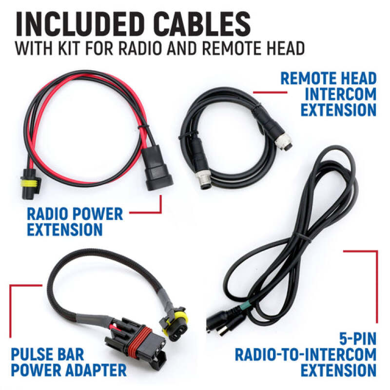 Rugged Radios Polaris Xpedition - Radio and Remote Head Intercom Mount Kit