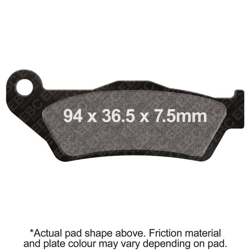 EBC 05-09 Piaggio X9 500 Evolution Front Left/Right FA-SFA-X Brake Pads
