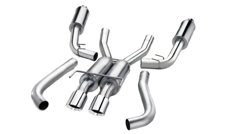 CORSA 97-04 Corvette C5 Sport 2.5 Cat-Back Exhaust System 4in Twin Tips