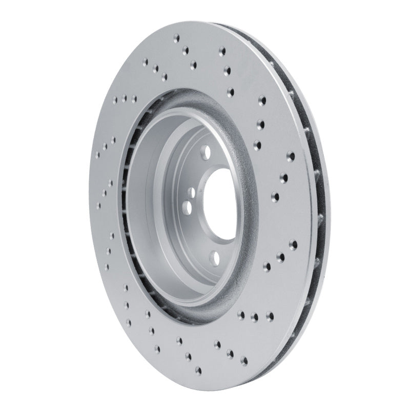R1 15-20 BMW M4 Left Rear Drilled GeoSPEC Coated Rotor