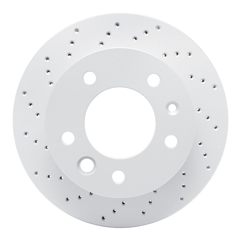 DFC 02-06 Dodge Sprinter 3500 Front Left Drilled Geoperformance Rotor