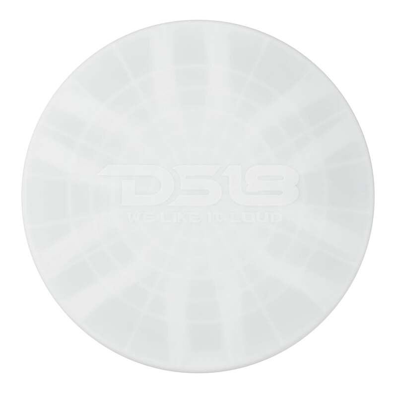 DS18 NXL-iQ Subwoofer w/ LED Lights 12in 600 Watts RMS 4 ohm White w/ Cover