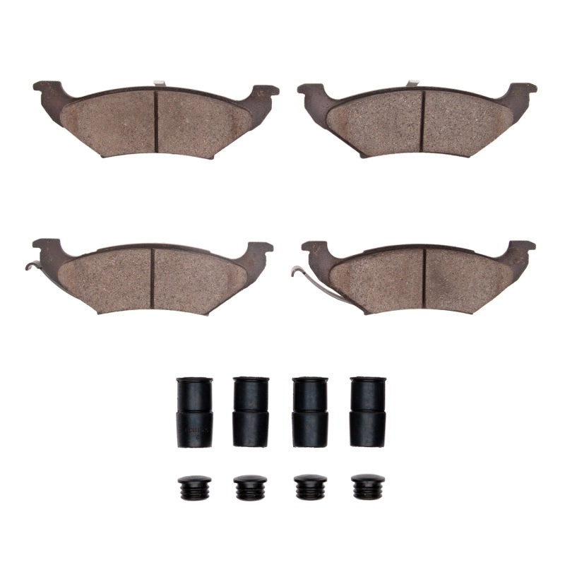 R1 1997-2000 Chrysler Town & Country Rear R1 Optimum OE Pads & Hardware Kit
