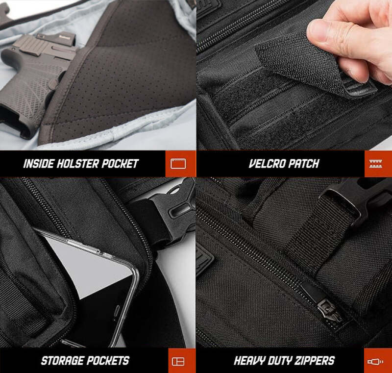 Havoc Racing Chest Bag Black