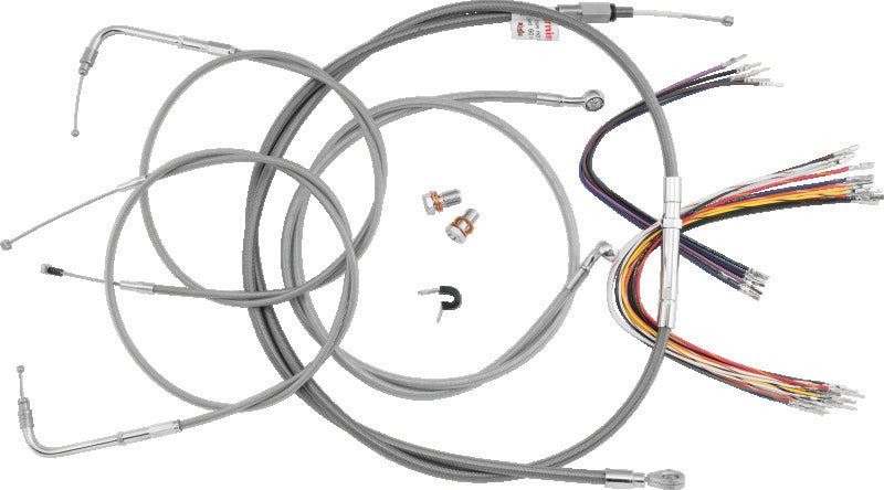 Burly Brand Control Kit ABS 16in - Stainless Steel