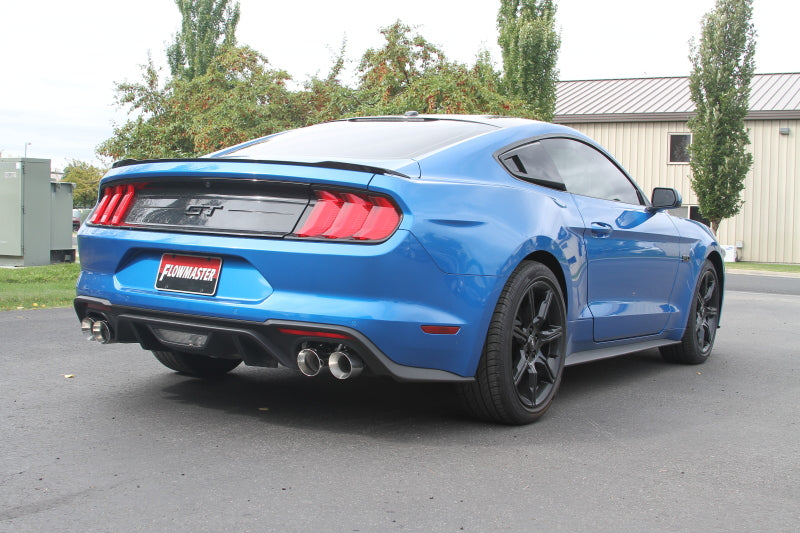 Flowmaster 18-23 Mustang 5.0L Outlaw Axle-Back Exhaust System - (w/Valves)