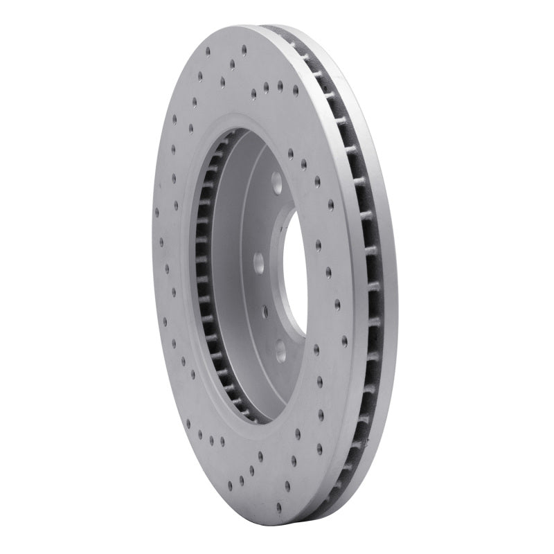 DFC 09-09 Ford F-150 Rwd Front Right Drilled Geoperformance Rotor