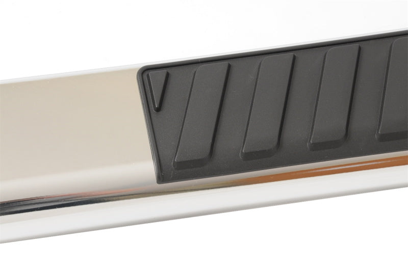 Dee Zee 99-23 Chevrolet/GMC/Dodge/Ford Full Size Truck Tubes - 6In Oval - Stainless Steel (RegCab)