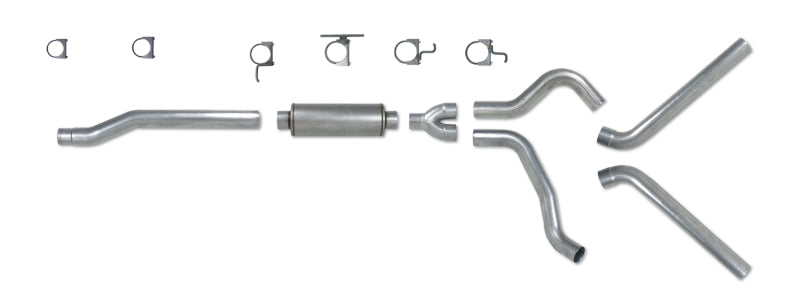 Diamond Eye KIT 4in Catback DUAL AL: 03-07 FORD 6.0L F250/F350